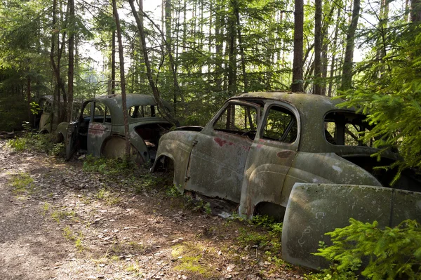 Volcado de coches en Kirkoe Mosse —  Fotos de Stock