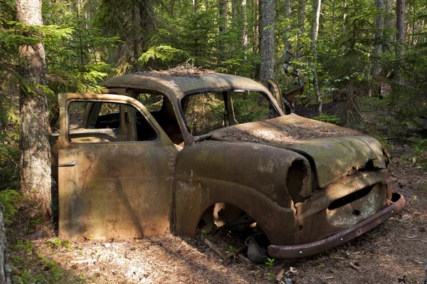 Volcado de coches en Kirkoe Mosse —  Fotos de Stock