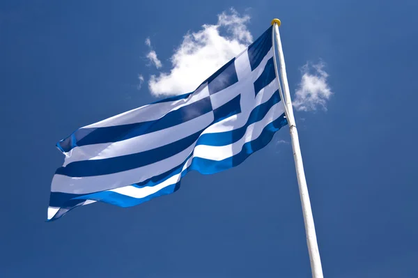 Greek Flag — Stock Photo, Image