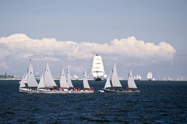 Puerto de kiel — Foto de Stock