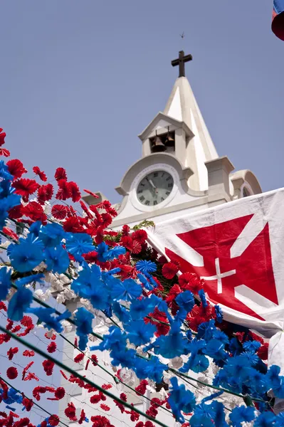 Kerk op madeira — Stockfoto