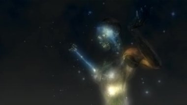 mistik kadın animasyon