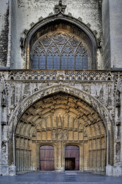 Catedral en ghent — Foto de Stock