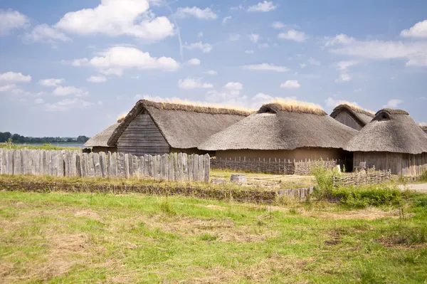 Село вікінгів — стокове фото