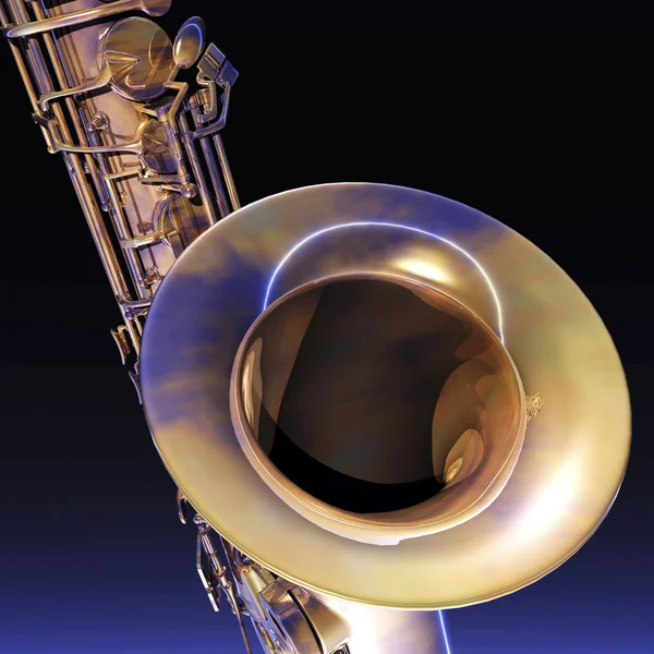 Saxophon — Stockfoto