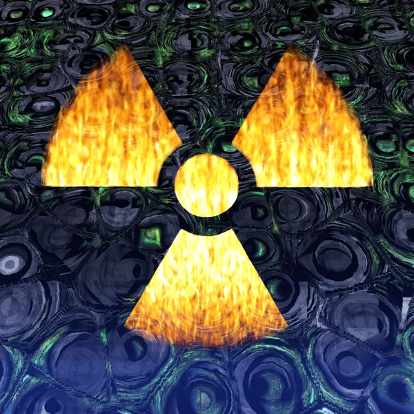 Radioactividad — Foto de Stock