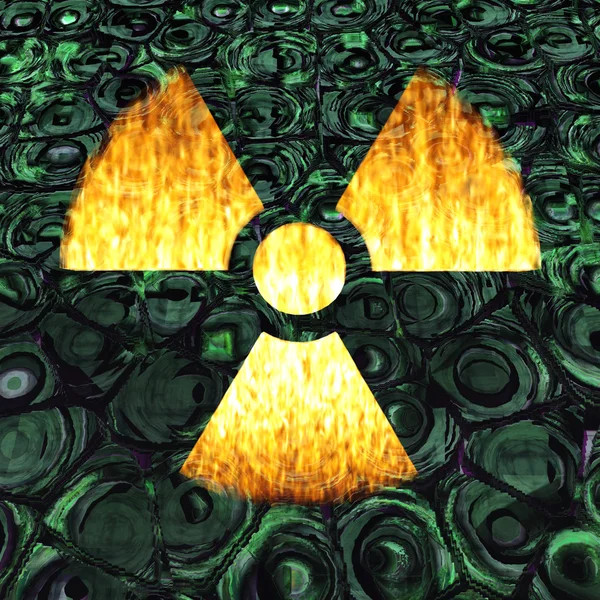 Radioactividade — Fotografia de Stock