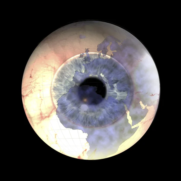 Eyeball Globe — Stock Photo, Image