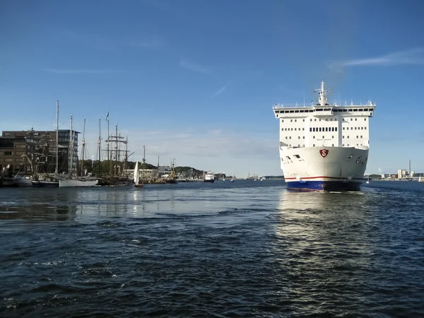 Kiel의 포트 — 스톡 사진
