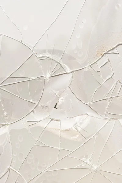 Gebroken glas — Stockfoto