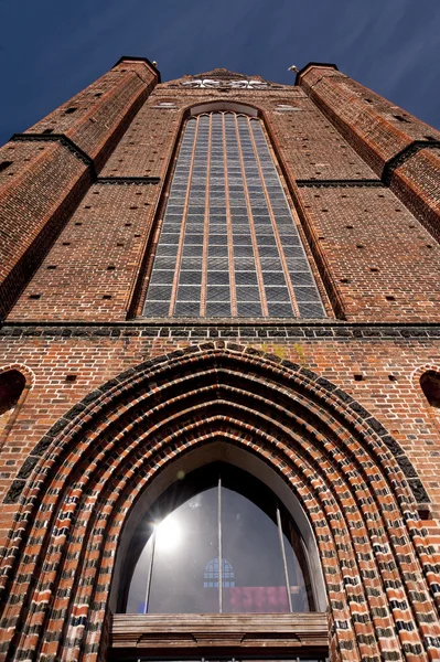 Oude stad van wismar in Duitsland — Stockfoto