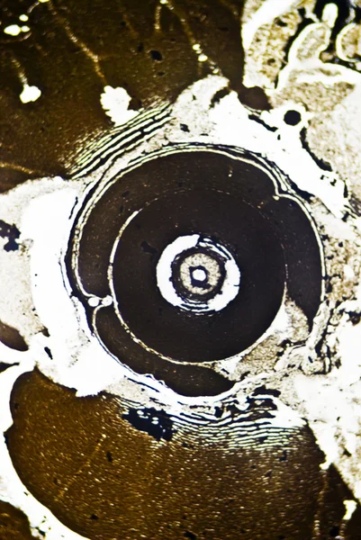 Mikroskopisch kleine Rußpartikel — Stockfoto