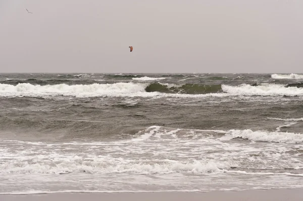 Балтийское море на Дарсе в Германии — стоковое фото