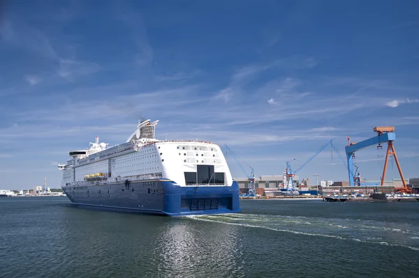 Hafen von kiel — Stockfoto