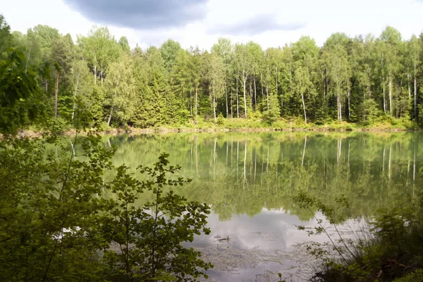 Lago em Upper Palatinate, Alemania — Fotografia de Stock
