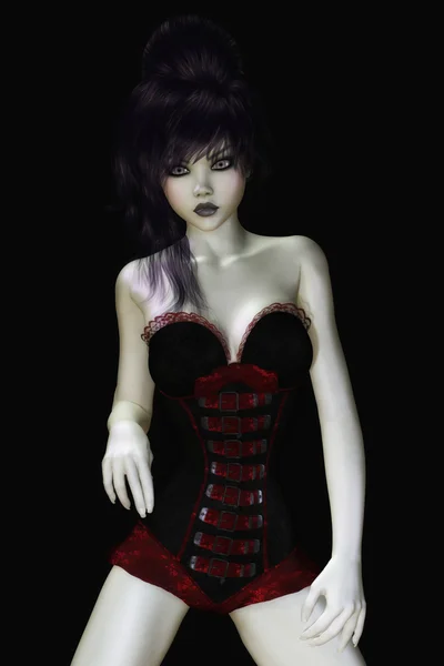 Gothic Female — Stock Photo, Image