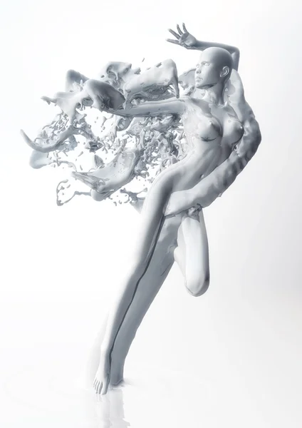 Liquid Female — Stock Photo, Image
