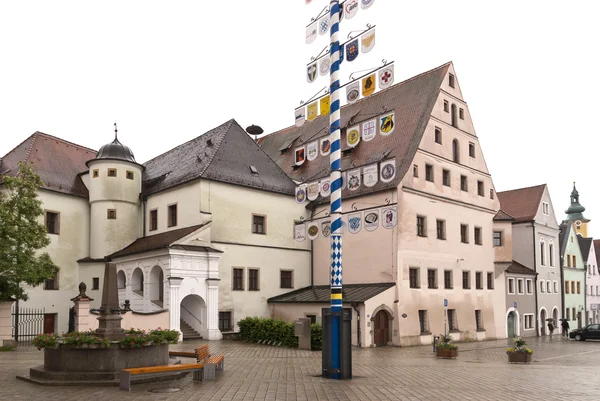 Na cidade velha de Neustadt, Alemanha — Fotografia de Stock