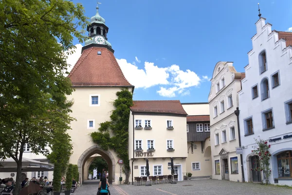 En el casco antiguo de Weiden, Alemania —  Fotos de Stock