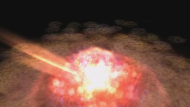 Explosion Animation — Stockvideo