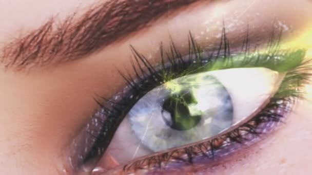 Animation des yeux — Video