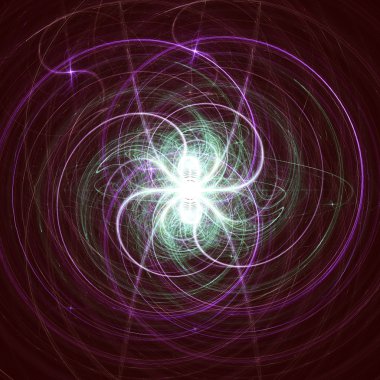 bir fraktal dijital görüntüleme