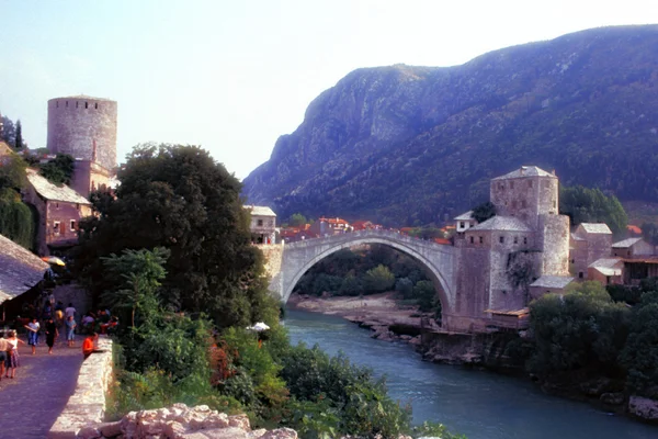 Mostar Yugoslavya 1983 Tarihi Manzarası — Stok fotoğraf