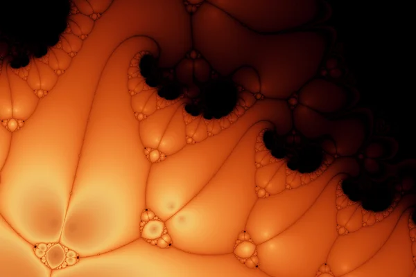 Visualización Digital Fractal — Foto de Stock