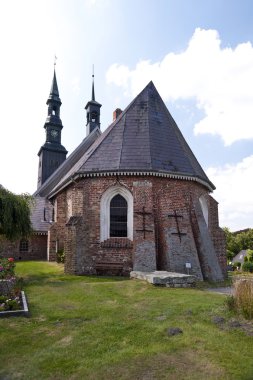 Church of Tating, Germany clipart