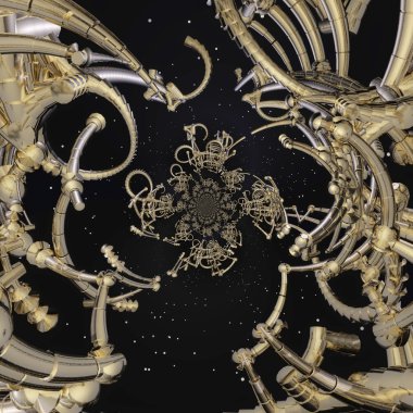 uzaylı fraktal yapısı