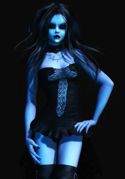 Gothic Female — Stock Photo, Image