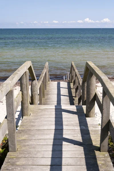 An der Ostsee der Geisterfahrer — Stockfoto