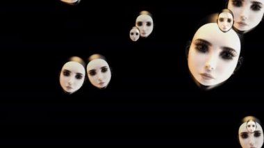 Hareket Eden Yüzlerin Sanatsal 3D Canlandırması