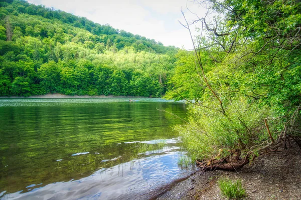 Edersee Niemczech Park Narodowy Kellerwald Edersee — Zdjęcie stockowe