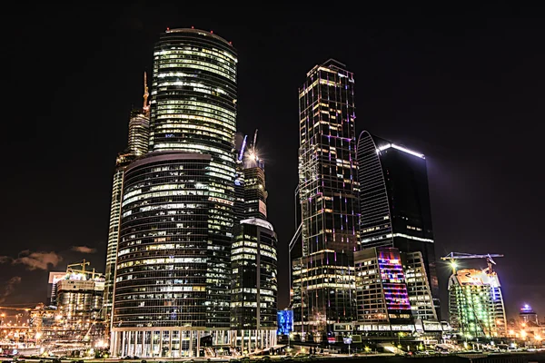 Stad business center Moskou — Stockfoto