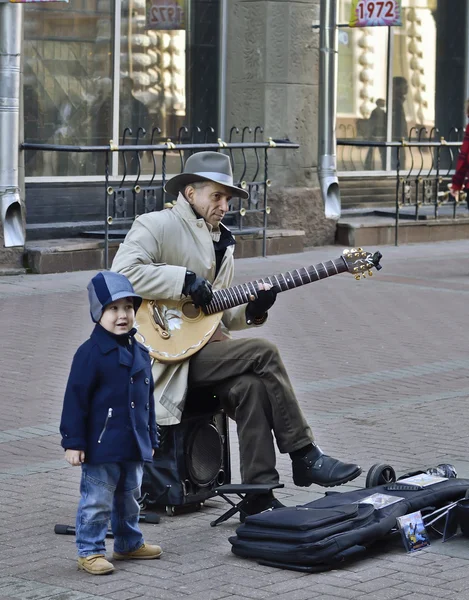 Musicien de rue — Photo