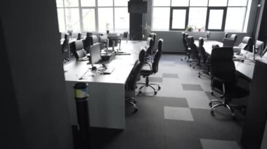 İnsansız modern ofis alanı