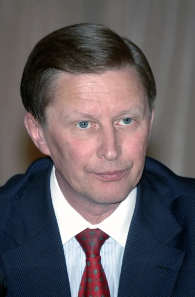 Chef för administration av presidenten av Ryssland Sergej ivanov — Stockfoto