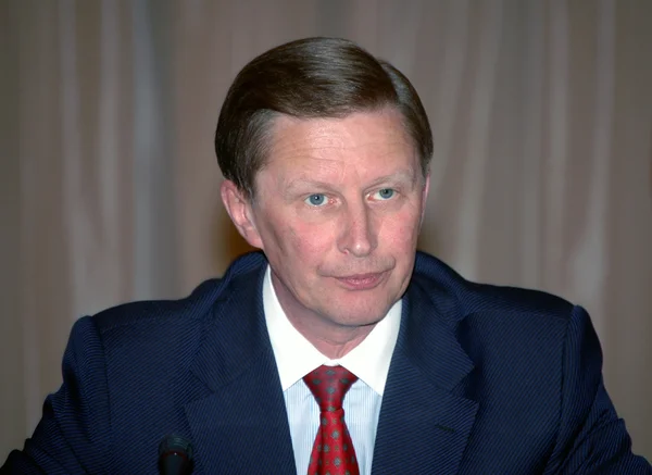 Head of Administration of the President of Russia Sergei Ivanov — Stock Photo, Image