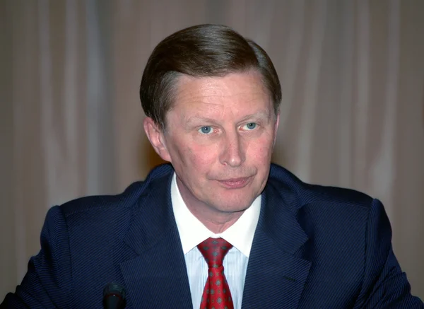 Jefe de Administración del Presidente de Rusia Sergei Ivanov —  Fotos de Stock