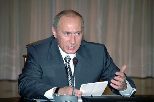 Президент России Владимир Путин — стоковое фото