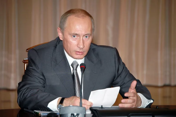 Presidente russo Vladimir Putin Imagens Royalty-Free