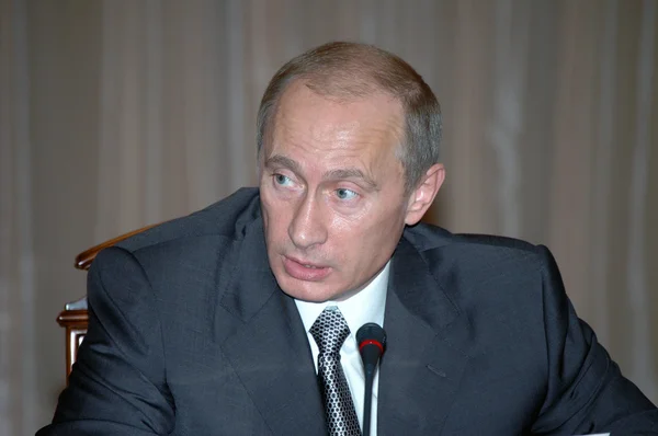 Vlagyimir Putyin orosz elnök Jogdíjmentes Stock Képek