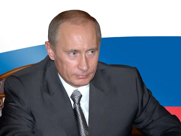 Presidente russo Vladimir Putin Imagens Royalty-Free