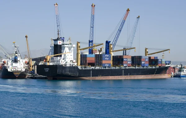 Puerto de mercancías — Foto de Stock