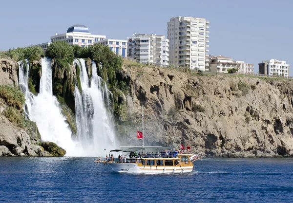 Unterer Duden Wasserfall - antalya, truthahn — Stockfoto