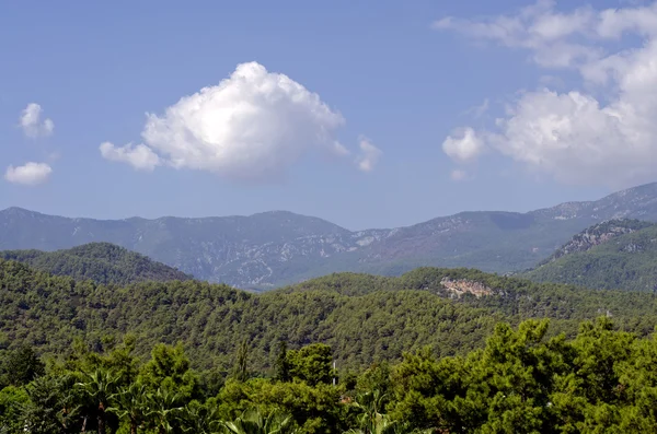 Όρος tahtali - tekirova, Τουρκία Εικόνα Αρχείου