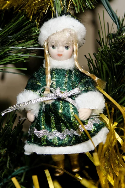 Toy Snow Maiden — Stock Photo, Image