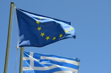 AB bayrağı, bayrak, Yunanistan