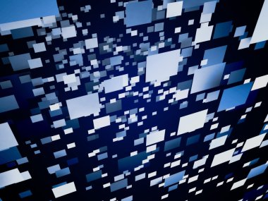 kare elemanları ile arka plan